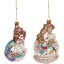 Mermaid Shell Ornament - 5-6 Inches Set Of 6