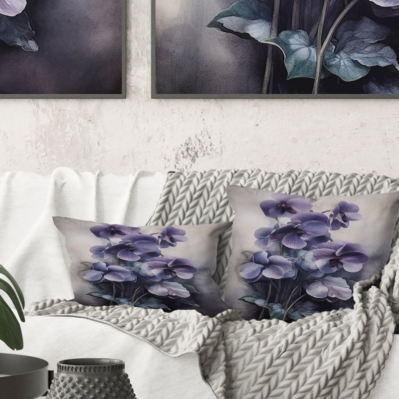 Coussin Violet