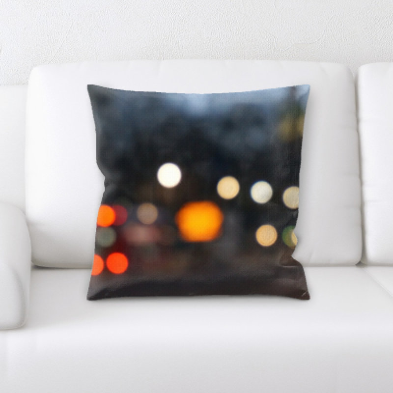 Microsuede Throw Pillow