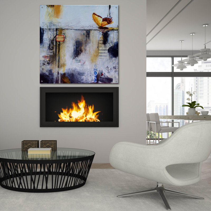 «Less Is More» par LovIsArt, verre acrylique Wal Art, H 36 po x l 36 po x P 0,2 po