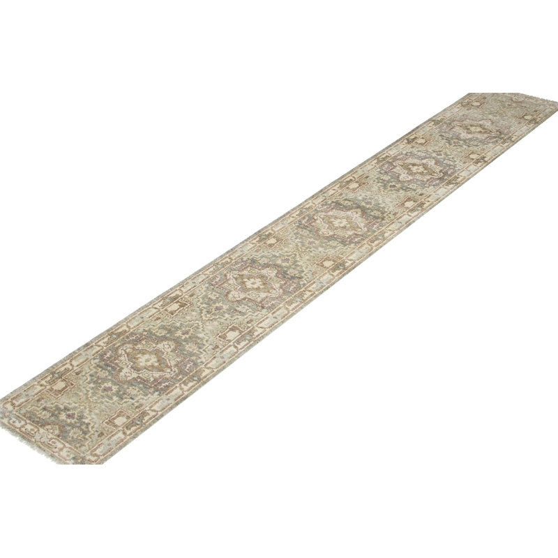 Oriental Area Rug in Gray