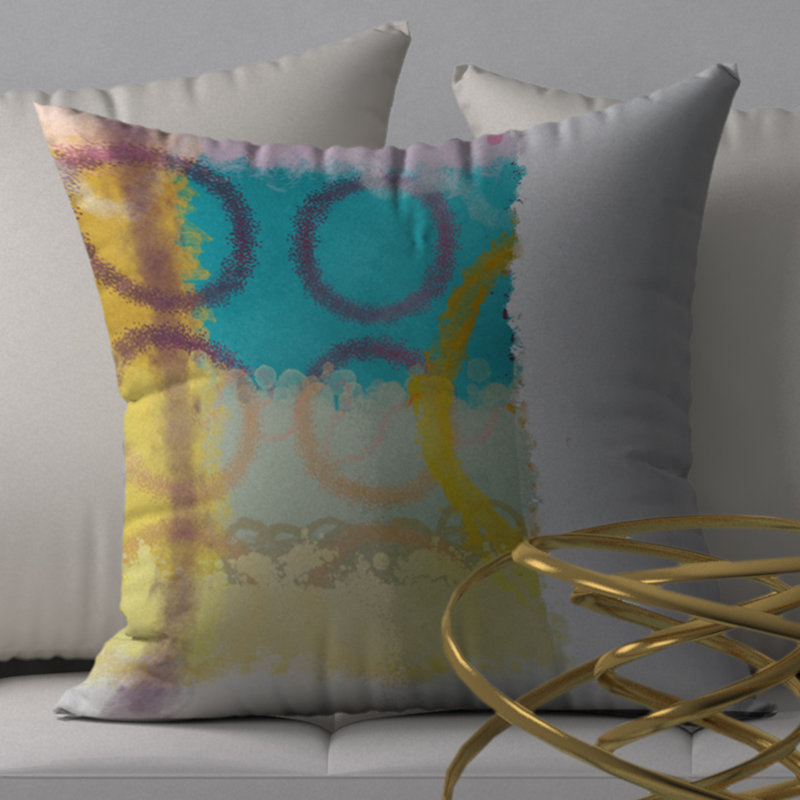 Tiny Clean Square Pillow Cover & Insert, 24" x 24"