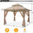 A 13-foot by 13-foot pop-up gazebo, an outdoor canopy tent with mosquito netting-111147955