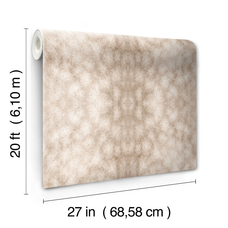 Abstract Vinyl Peel & Stick Wallpaper Roll
