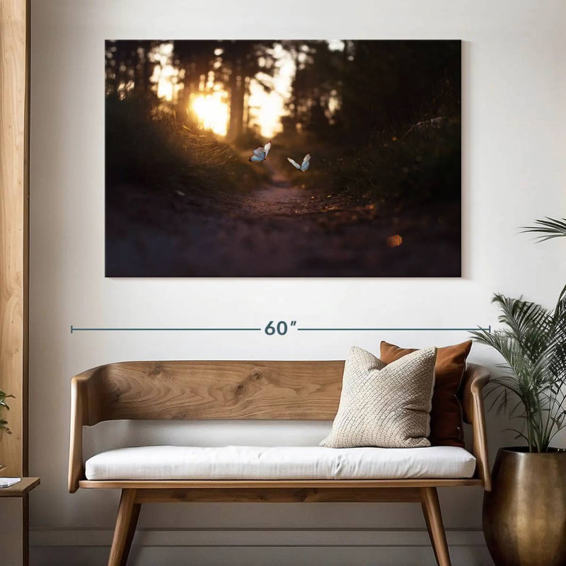 Brampt Butterfly Trail, 34'' H x 51'' W