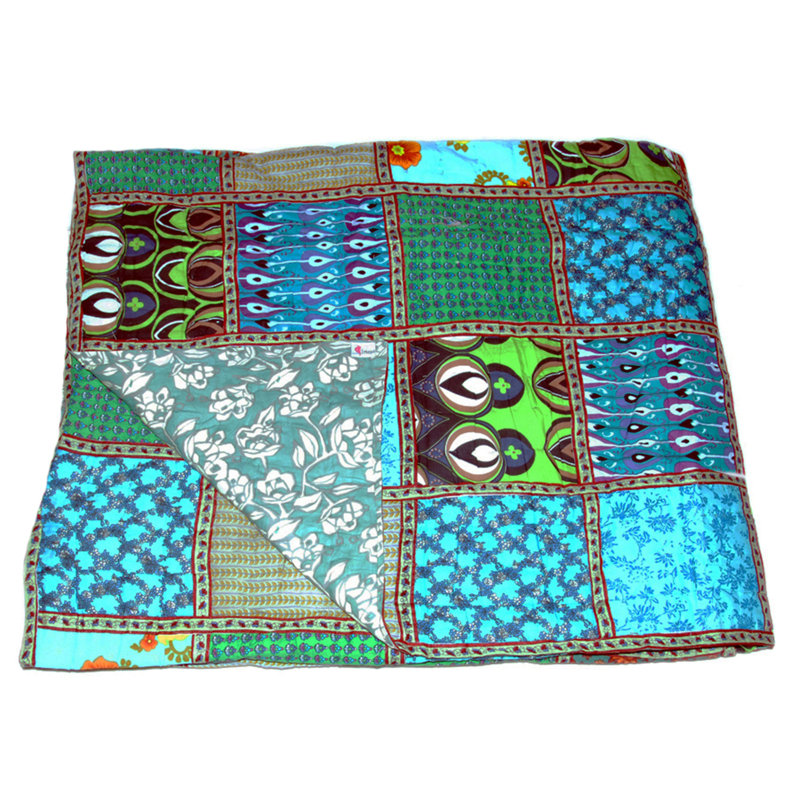 Farmhouse / Country Cotton Patchwork Quilt