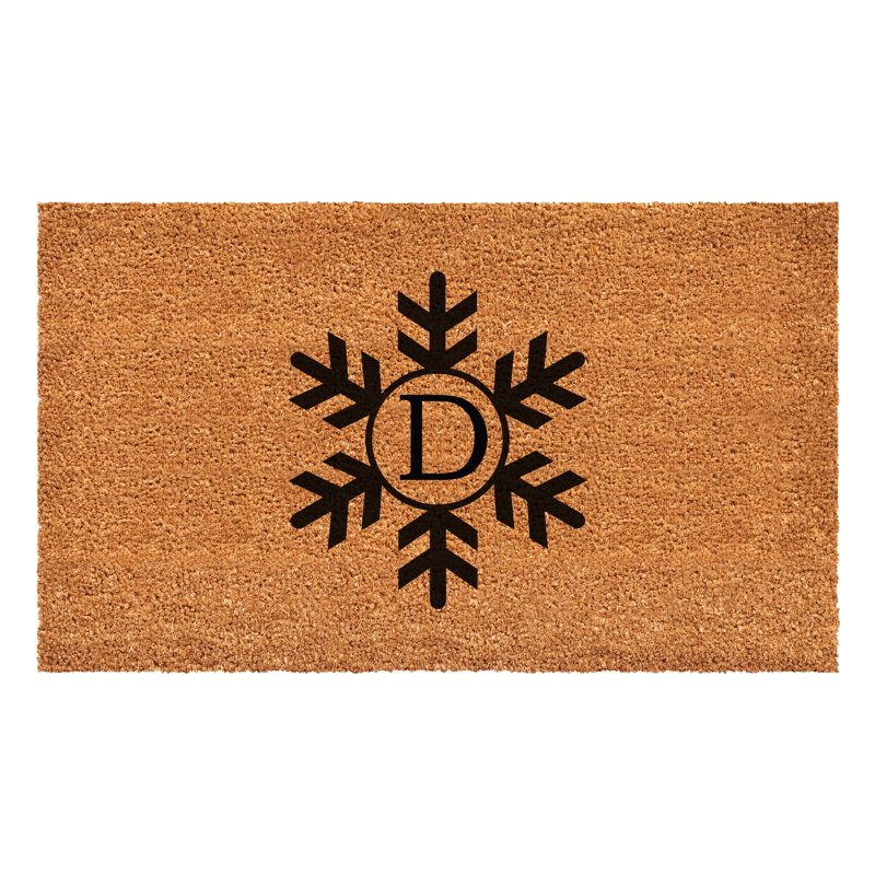 Tapis antidérapant 24 po x 36 po Snowflake, L 17 po x L 29 po, H