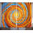 Vortex Spiral Rotary Chaotic Abstract Semi-Sheer Rod Pocket Curtain Panels-1334691536