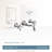 Weymouth Wall Mounted Bathroom Faucet-371582803