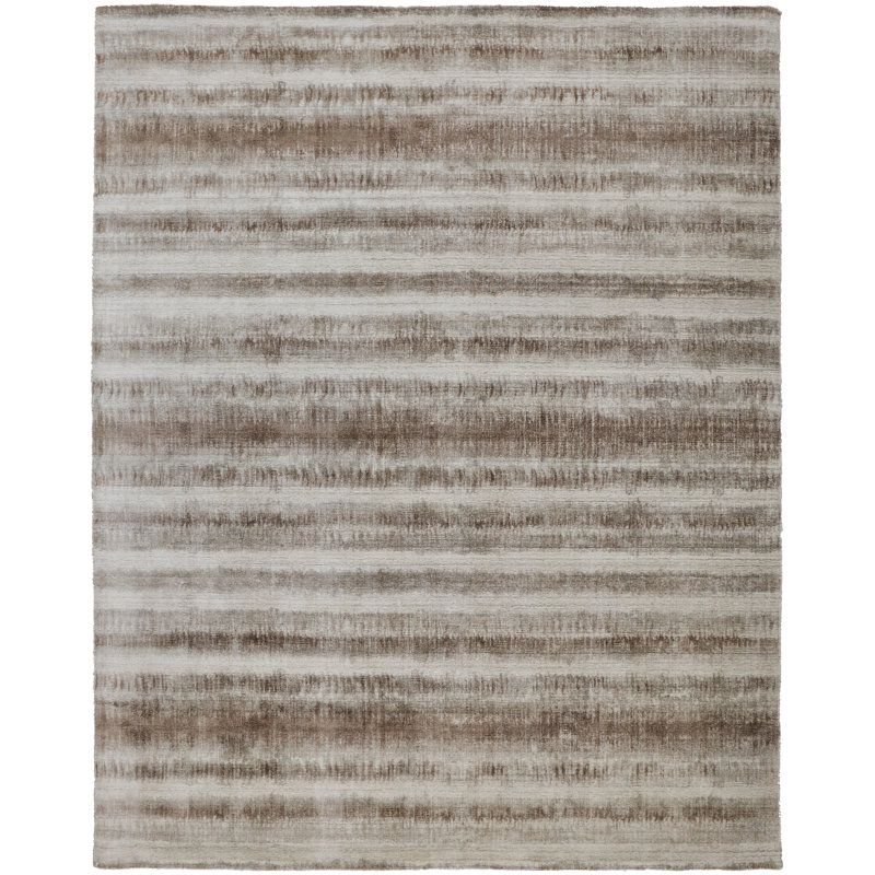 Cinnante Striped Indoor Rug, Rectangle 8' x 10'