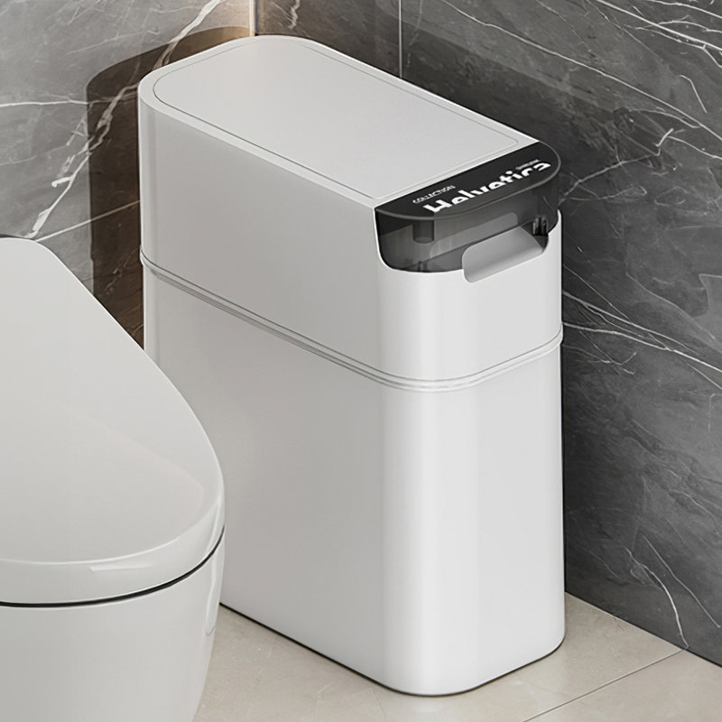 Plastic Open Kitchen Trash Can - 15L