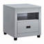Table de bout avec rangement Dove Grey
