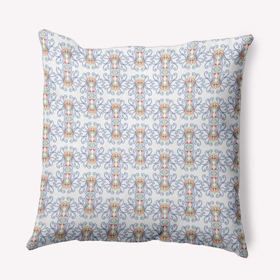 Geometric Outdoor Reversible Throw Pillow