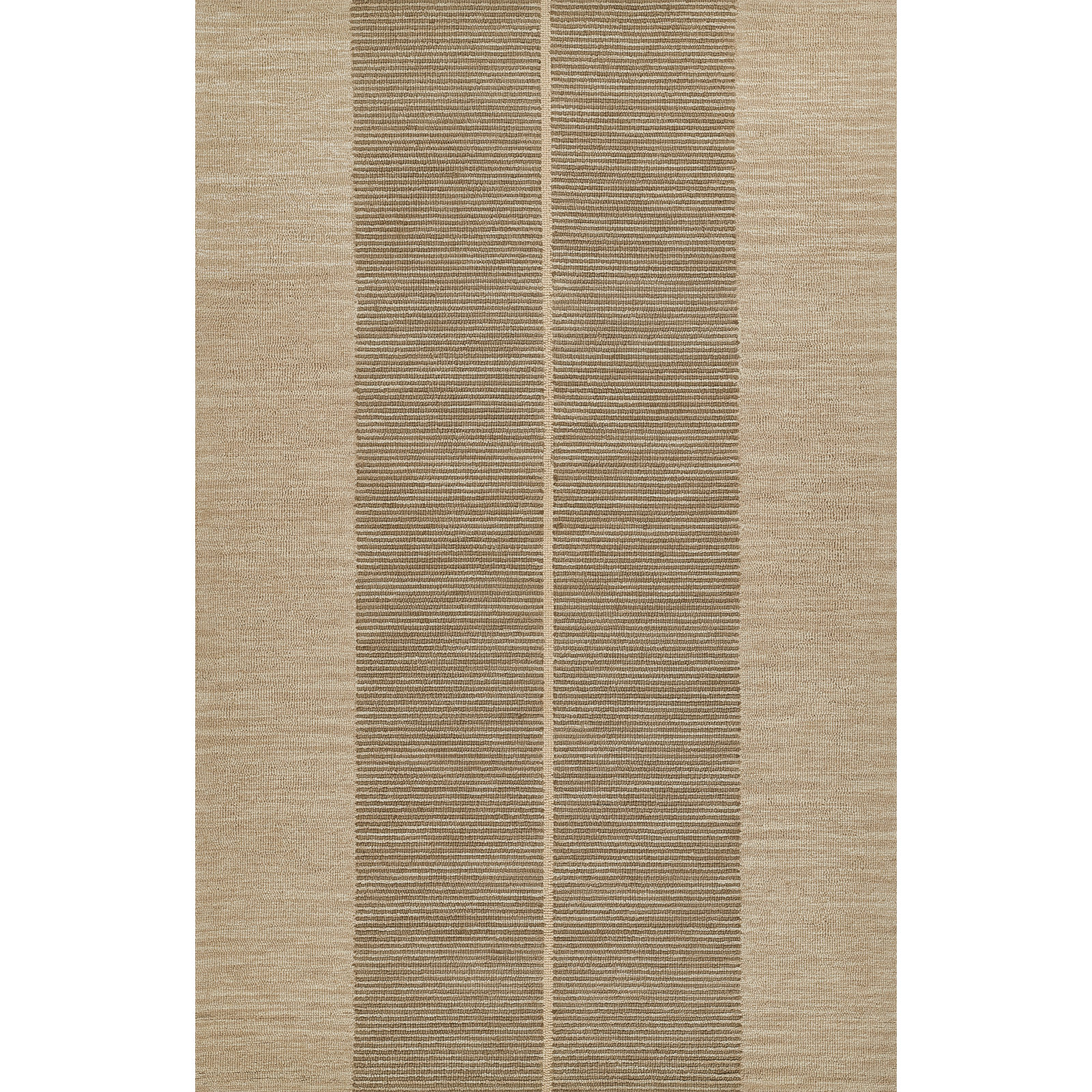Hand-Tufted Geometric Wool Rug, Rectangle 8' x 10'