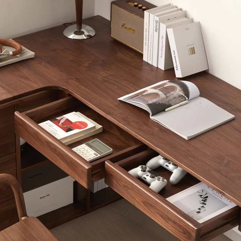 Bureau en coin de style américain