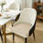 Solid Color Linen  U Shaped Chair Pads  Thick  Curved Horseshoe Seat Cushions Style Dining Chair Cushions For Home Kitchen Decor-1258744400