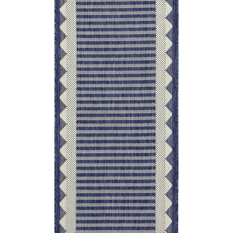 Tapis intérieur / extérieur Sunshine, Bleu, Rectangulaire 7 pi 10 po x 10 pi 3 po