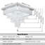 Middleport 1 - Light LED Chandelier-1500860125
