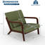 Fauteuil d'appoint ergonomique MidCentury Modern-981376270