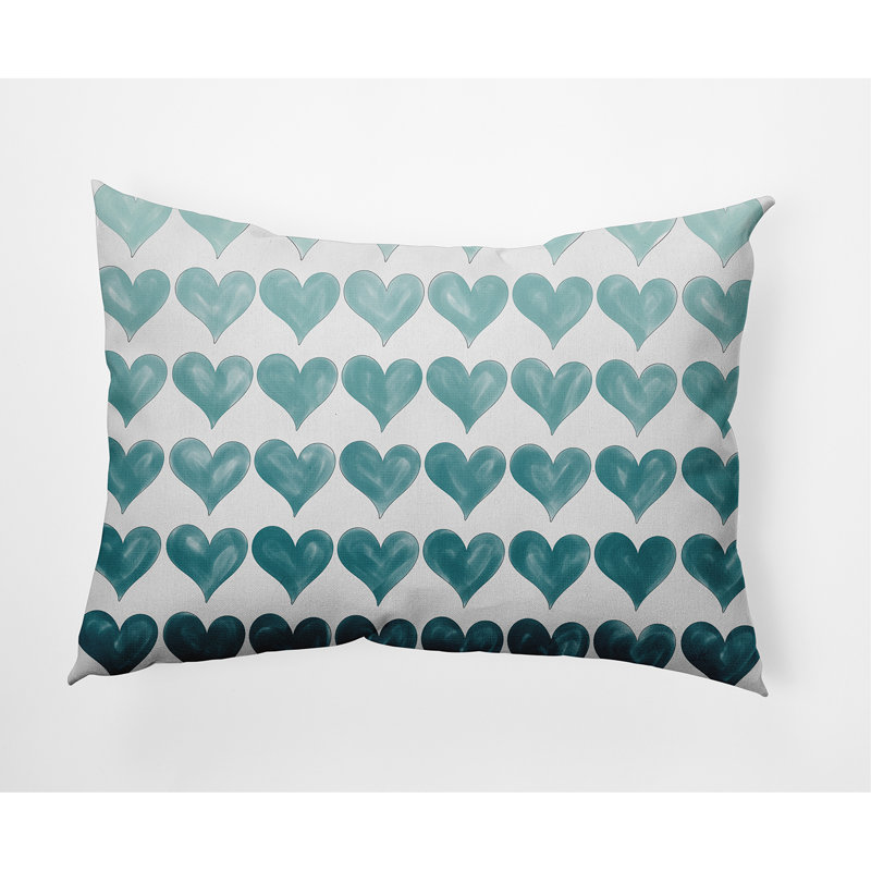 Geometric Outdoor Reversible Throw Pillow