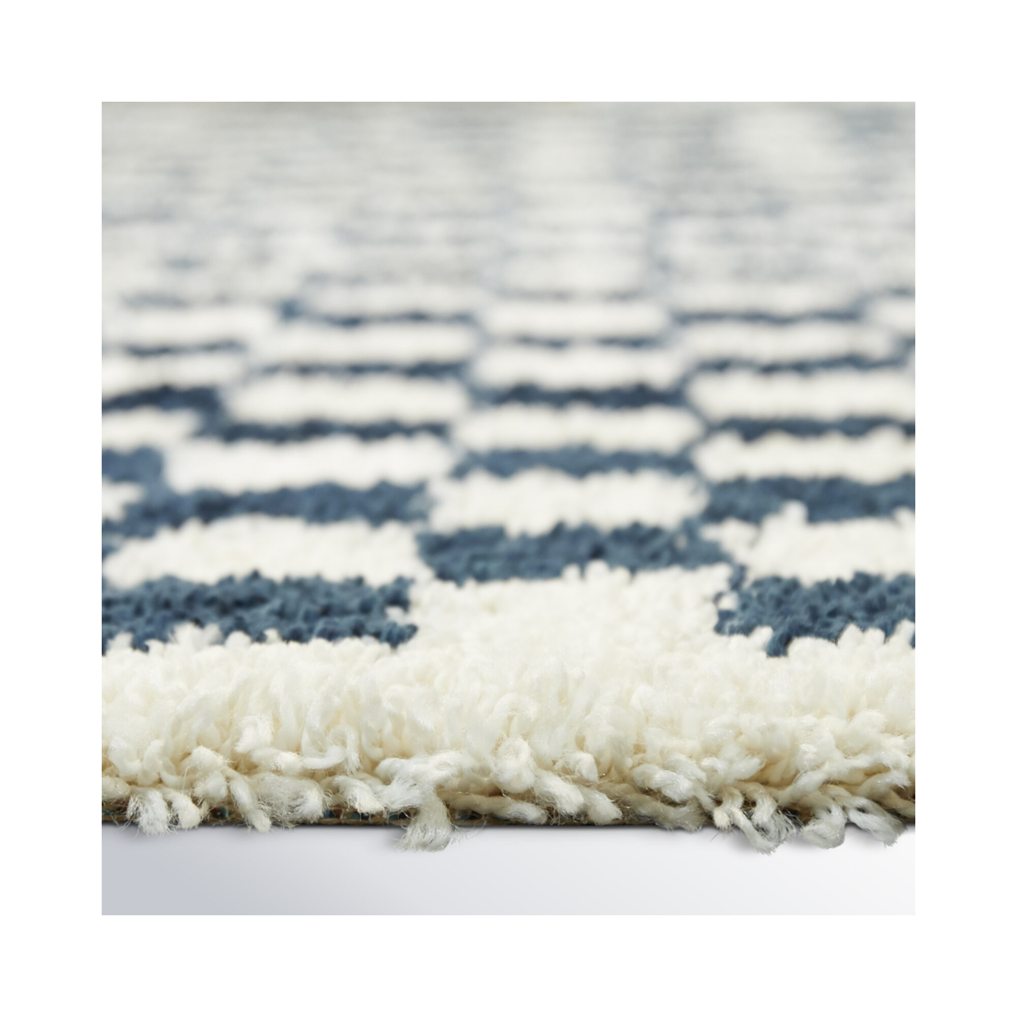 Walker Navy Rug, Runner 2'2" x 10'