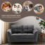 Causeuse en tissu 60 po-1895729597