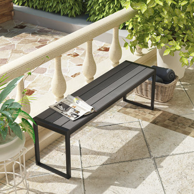 Banc d'extérieur en métal Tretesting