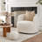 Jaydin 34" Wide Boucle Upholstered Swivel Armchair-1969483890