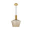 Luminaire suspendu en métal 1 lumière Celyn-1542671395