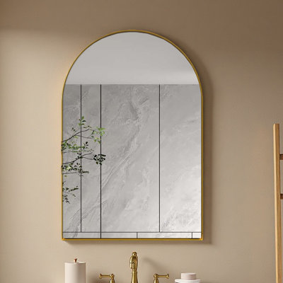 Armoire à pharmacie encastrée 24 po x 36 po, armoire murale avec cadre en métal avec miroir et tablettes réglables, miroir mural avec rangement pour salle de bain