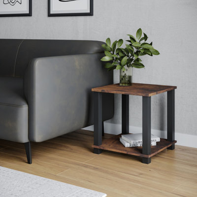 Shavar 39.5cm W Solid Wood Bedside Table