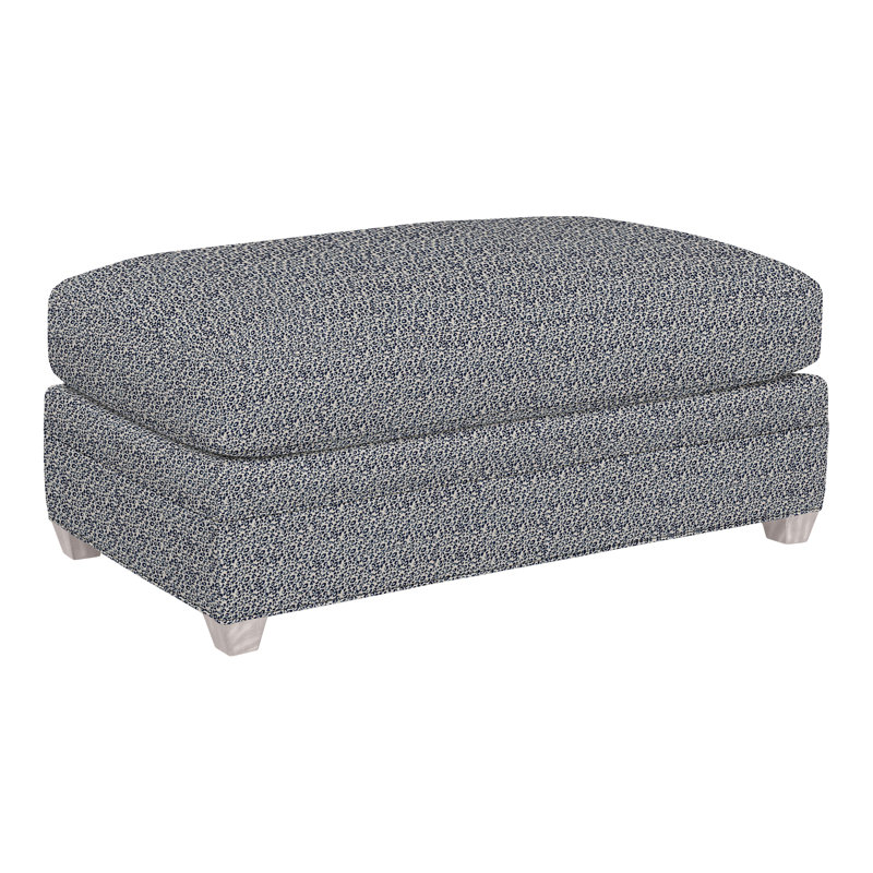 Fairgrove Ottoman, Kimoni Natural, No, Dove Gray