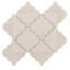 Stately Arabesque 11" x 12" Porcelain Marble Look Wall & Floor Tile-72531510
