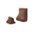 Brown is out of stock selected