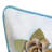 Embroidered Outdoor Reversible Throw Pillow