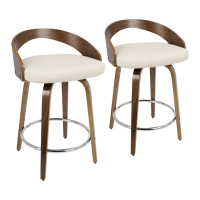 2 Piece Minda Swivel Stool