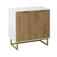 Armoire de rangement avec 2 portes, armoire buffet moderne, armoire de cuisine avec buffet de rangement pour le salon
