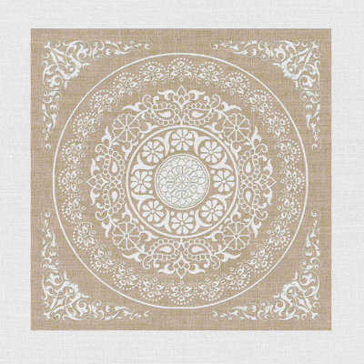 " Brown Mandala "