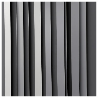 Édredon gris à rayures verticales