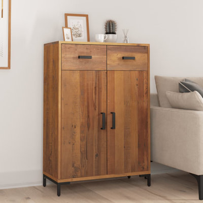 Solid Wood Shoe Storage Cabinet