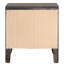 Table de chevet 2 tiroirs Grey Oak-1055649459