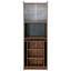 Bureau d'ordinateur pliant avec rangement