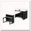 Table de salle à manger extensible avec plateau pliable extra-long, îlot de cuisine roulant avec tiroirs, prise de courant et verrou de frein, armoire de rangement-121773677