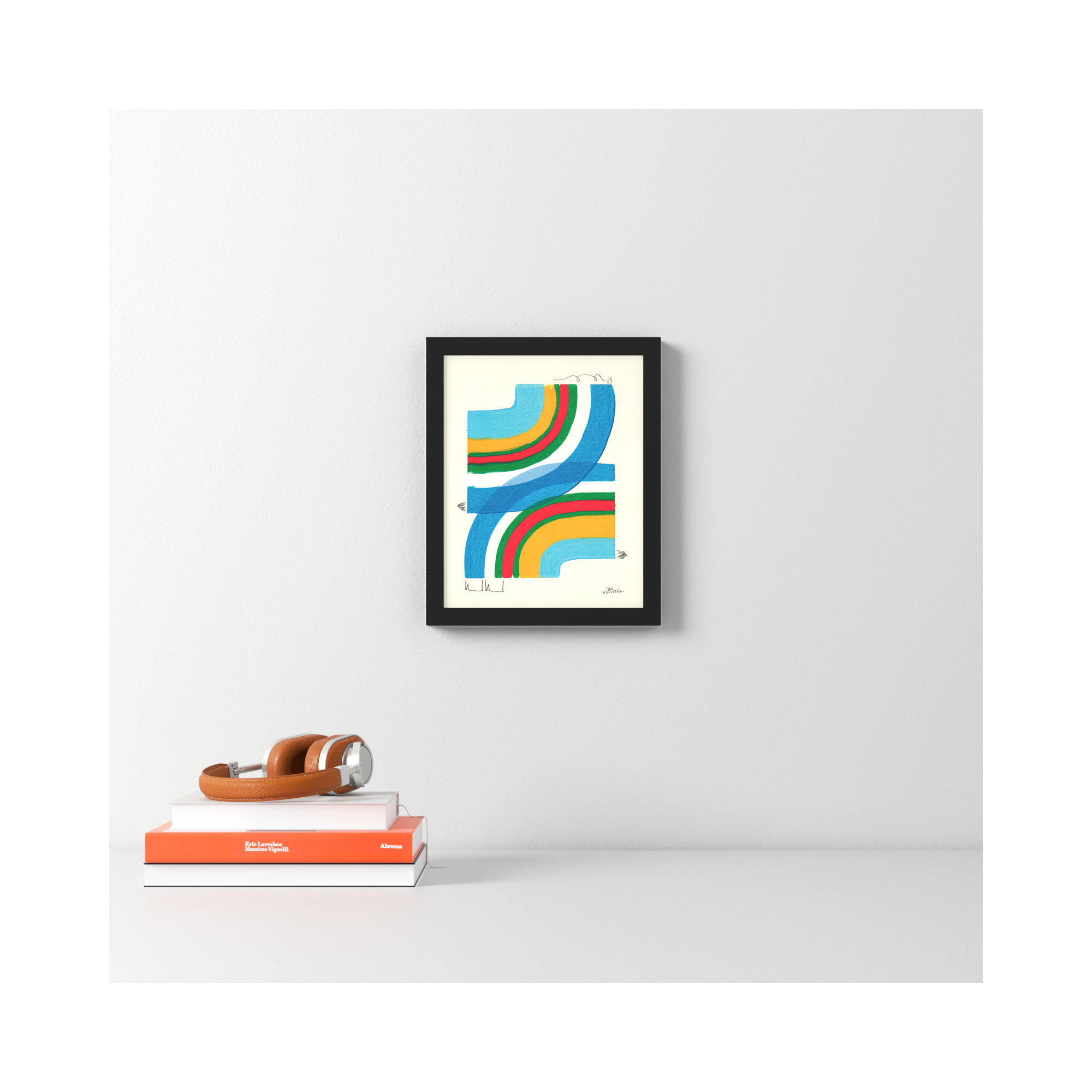 A Plan For Myself by Amber Vittoria, Black, 17" H x 14" W x 1" D
