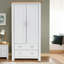 Anatasia 3 Piece Bedroom Set 2 Door Wardrobe, Chest of Drawers, Bedside Table Cabinet-1897884649
