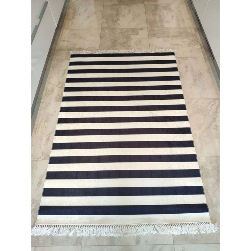 Tapis Masanao avec envers antidérapant, Tapis de couloir 2 pi 7 po x 5 pi 11 po