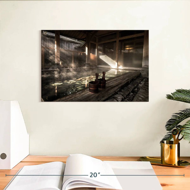 Lilie Japanese Onsen Spa, 8" H x 12" W