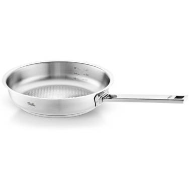 Farberware Classic Saute Pan / Frying Pan / Fry Pan with Lid and Helper  Handle - 4.5 Quart, Silver, 50012