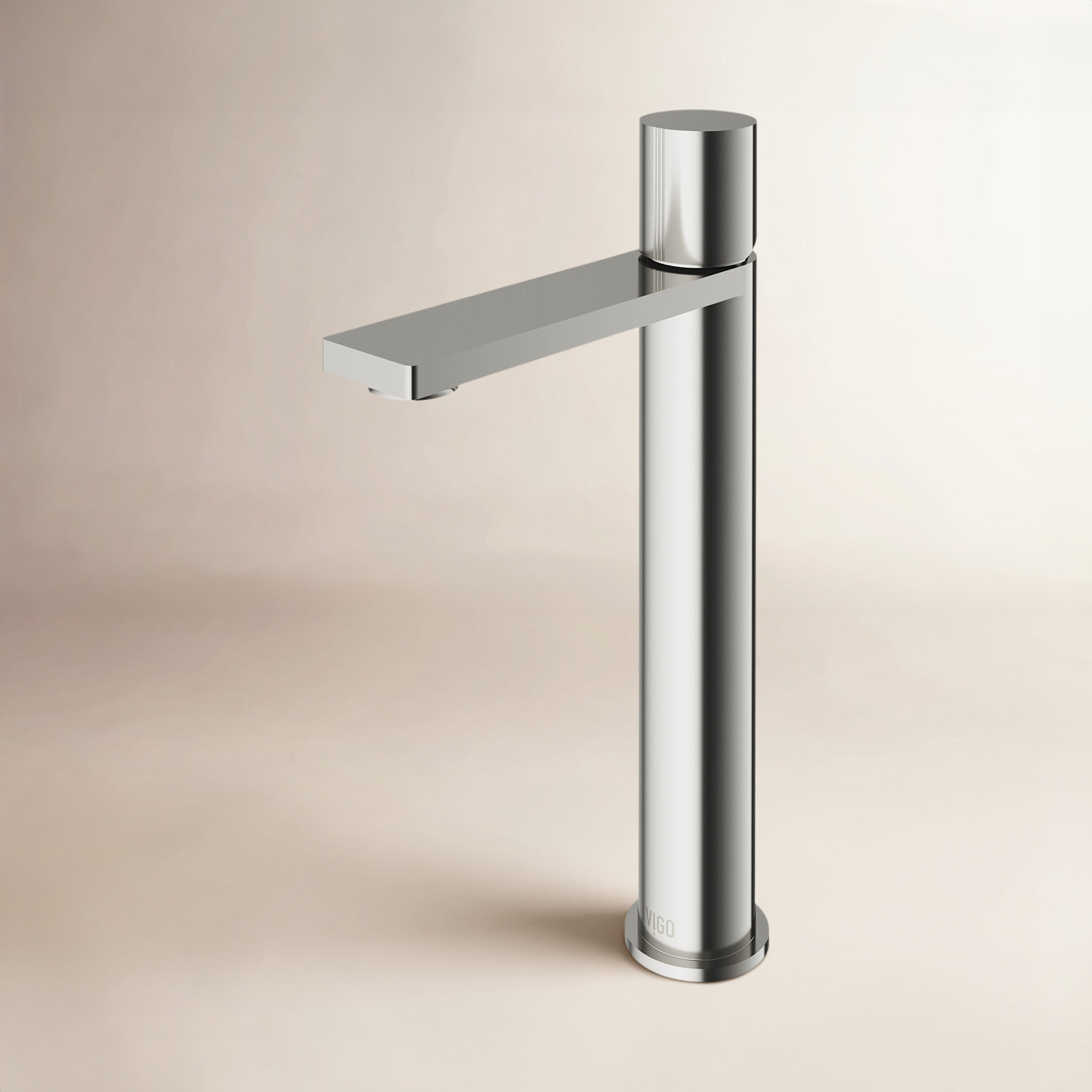 Gotham Vessel Bathroom Faucet, Brushed Nickel