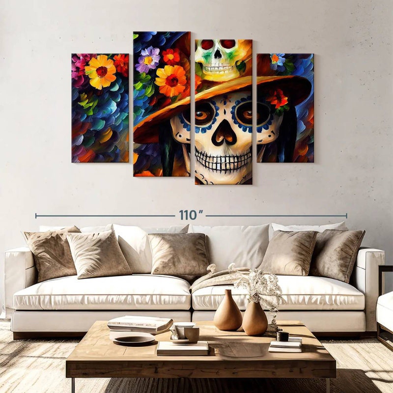 Lelend, jour de la femme morte V, H 54 po x l 84 po